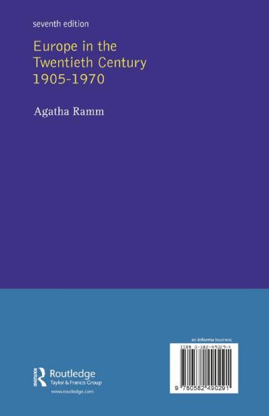 Grant and Temperley's Europe in the Twentieth Century 1905-1970