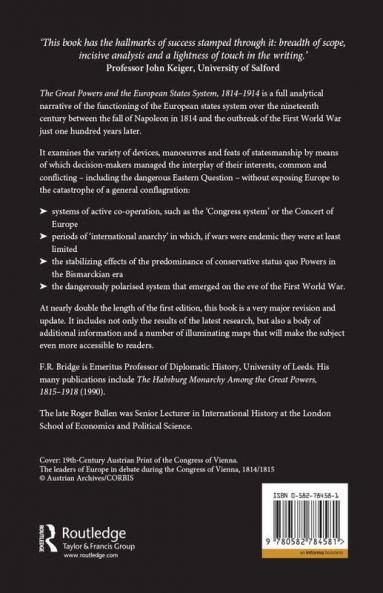 Great Powers and the European States System 1814-1914