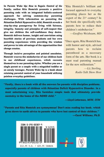Parents Wake Up:: How to Regain Control of the Family