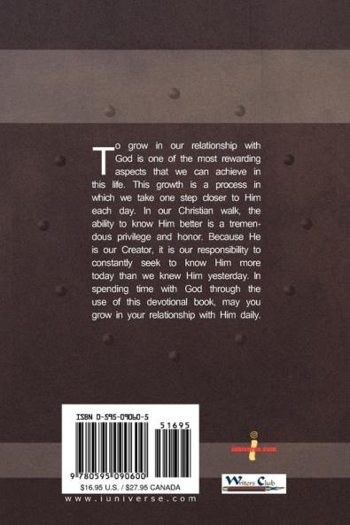 Time with the Creator: Daily Reflections
