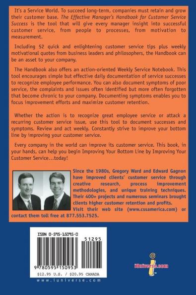 The Effective Manager's Handbook for Customer Service Success