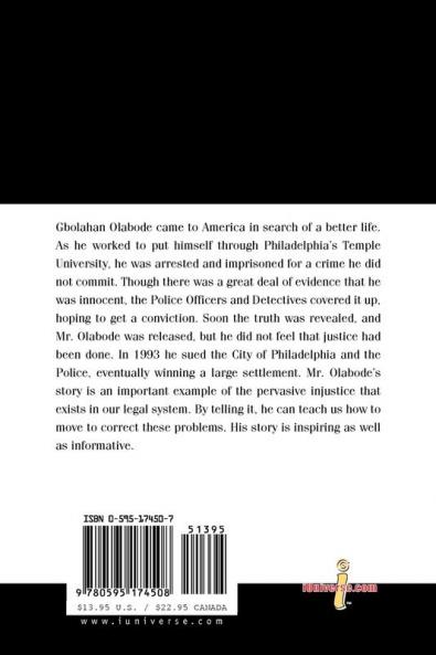 Born Suspect: The Life and Trials of Gbolahan Olabode