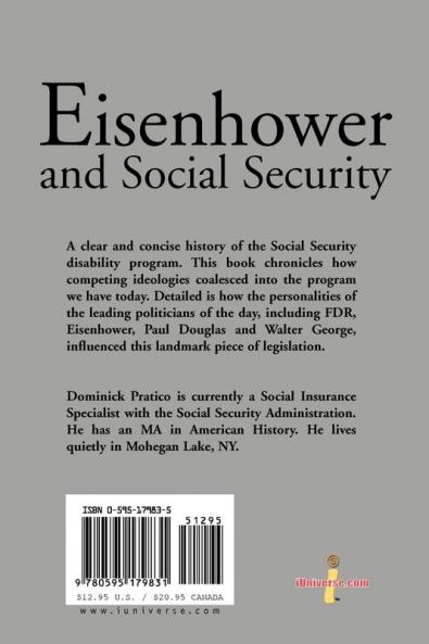 Eisenhower and Social Security: The Origins of the Disability Program