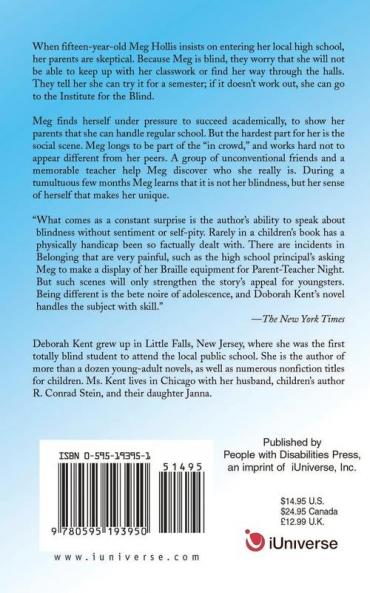 Belonging (People with Disabilities Press)