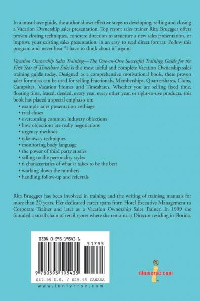 Vacation Ownership Sales Training