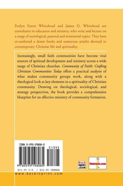Community of Faith: Crafting Christian Communities Today