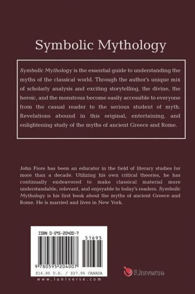 Symbolic Mythology: Interpretations of the Myths of Ancient Greece and Rome