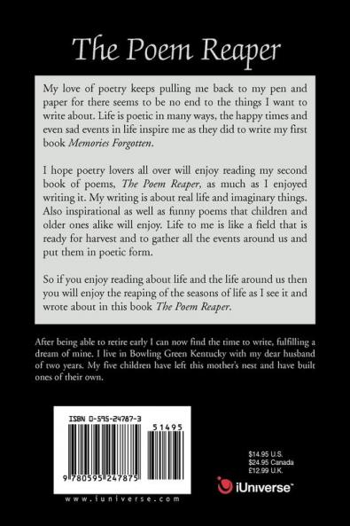 The Poem Reaper: Reaping the seasons of life through poetry