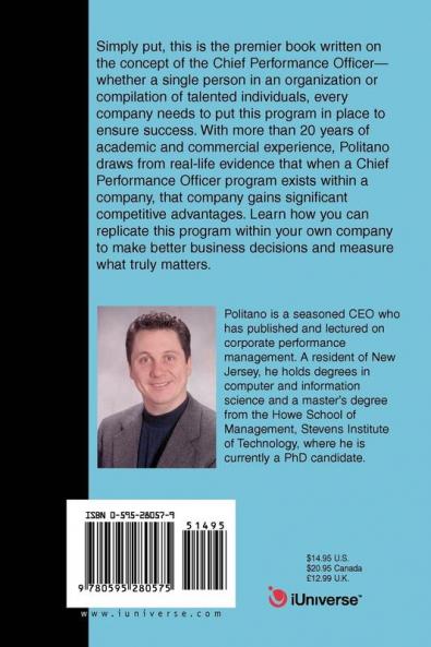 Chief Performance Officer