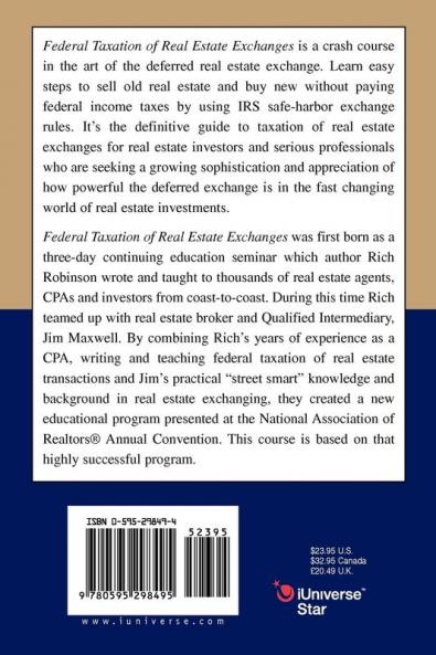 Federal Taxation of Real Estate Exchanges