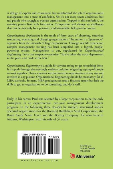 Organizational Engineering