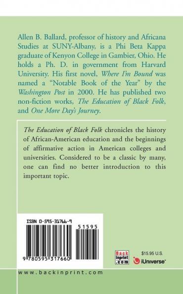 The Education of Black Folk