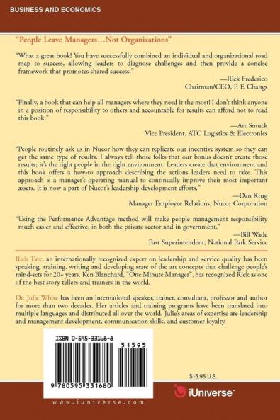 People Leave Managers...Not Organizations|: Action Based Leadership