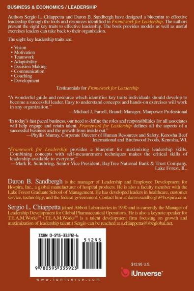 Framework for Leadership
