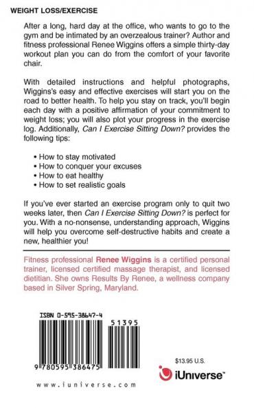 Can I Exercise Sitting Down?