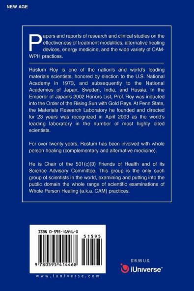 Science Of Whole Person Healing: Proceedings Of The Second Interdisciplinary International Conference-2005