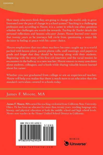 Teaching the Teacher