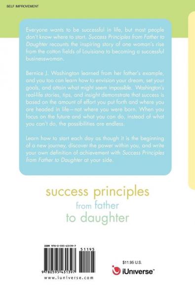 Success Principles from Father to Daughter