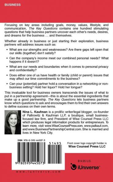 The Key Questions for Business Partners
