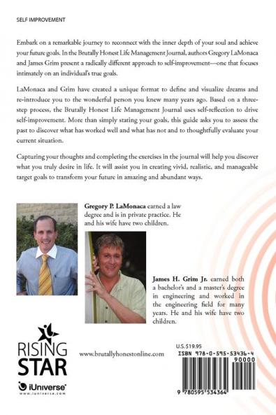 Brutally Honest Life Management Journal