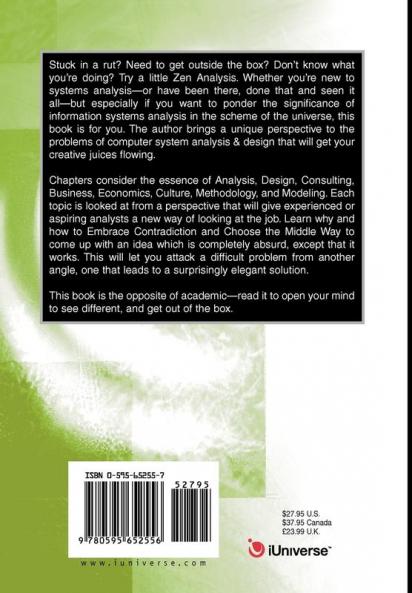 Zen and the Art of Systems Analysis