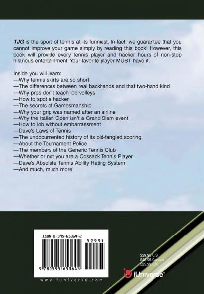 The Tennis Junkie's Guide (to Serious Humor)
