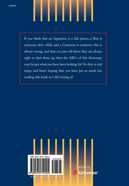 The Madman's Guide to Sarcastic Definitions