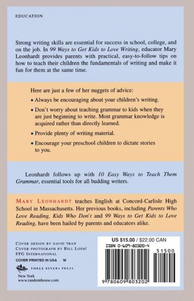 99 Ways to Get Kids to Love Writing