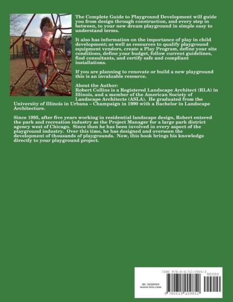 THE COMPLETE GUIDE TO PLAYGROUND DEVELOPMENT