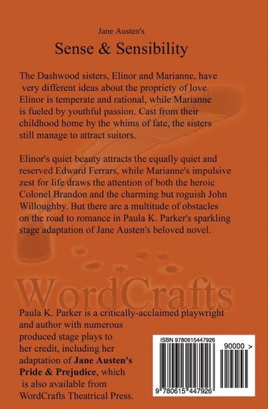 Jane Austen's Sense & Sensibility: the stage play