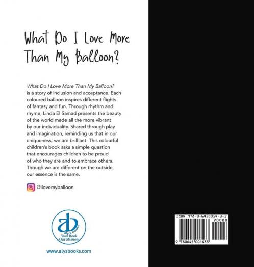 What do I love more than my balloon?