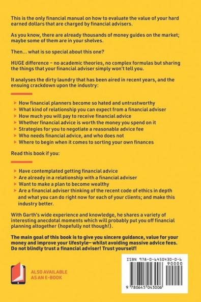 Where Did My Money Go? The True Value Behind Financial Advice: Your Handbook When Dealing with Financial Advisers and Sorting Out Your Money