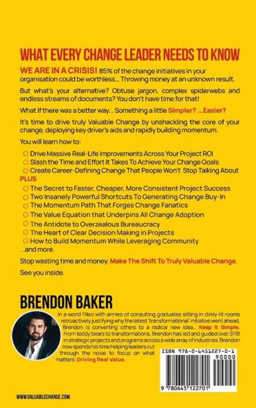 Valuable Change: What You Need to Know to Ensure Your Change Pays Off