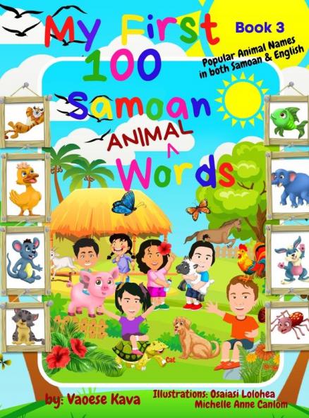 My First 100 Samoan Animal Words - Book 3