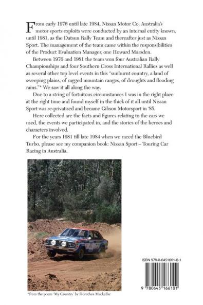 The Datsun Rally Team in Australia