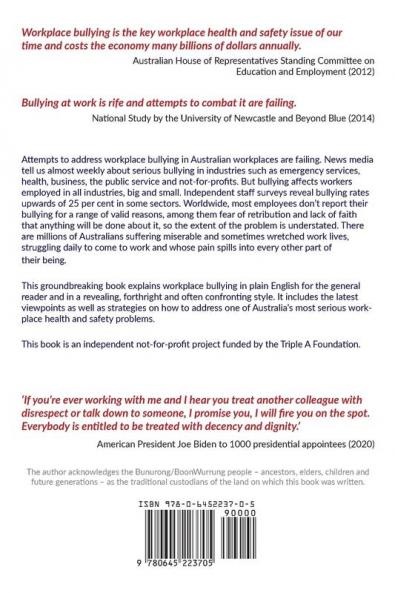 Bullying in Australian (and Other) Workplaces