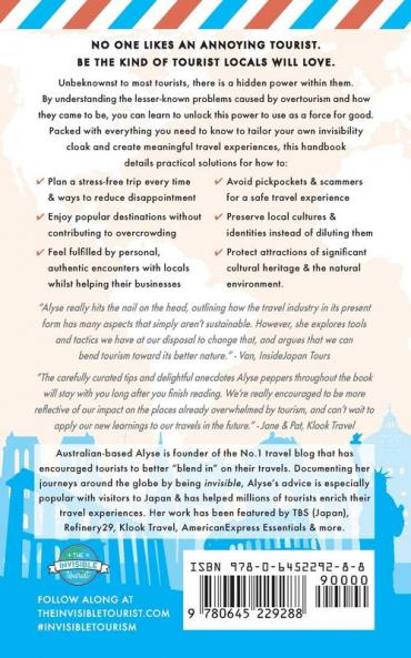 How to Not Look Like a Tourist: Unlocking Your Hidden Power for Overtourism Solutions