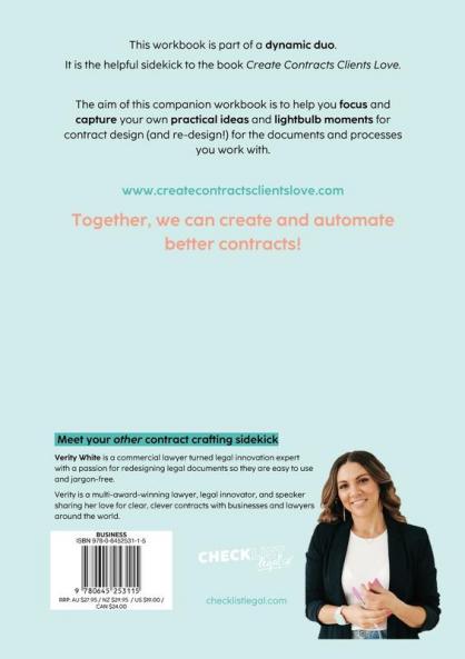 Create Contracts Clients Love - The Workbook Sidekick