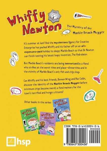 Whiffy Newton in The Mystery of the Marble Beach Mugger: 4
