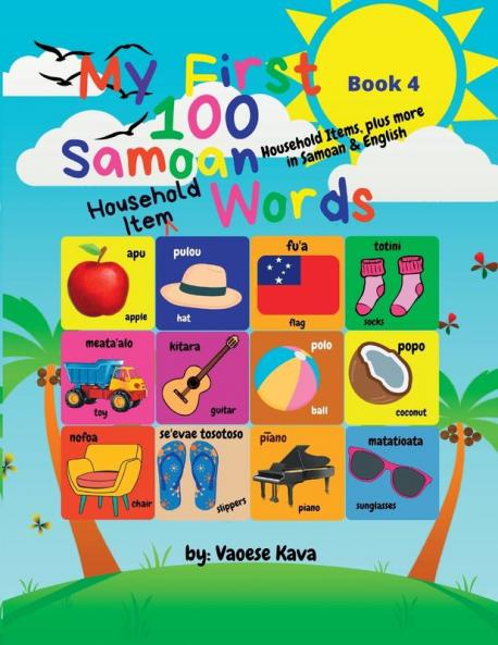 My First 100 Samoan Household Item Words - Book 4