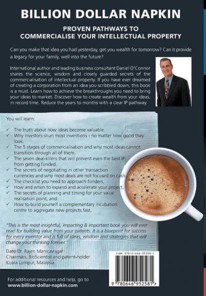 Billion Dollar Napkin: Proven Pathways to Commercialise your Intellectual Property: 1 (First Edition)
