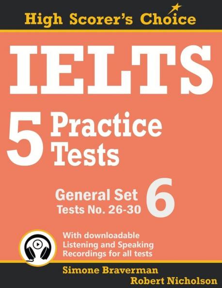 IELTS 5 Practice Tests General Set 6