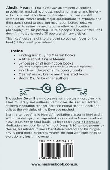 A Key To The Books Of Ainslie Meares