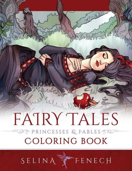 Fairy Tales Princesses and Fables Coloring Book