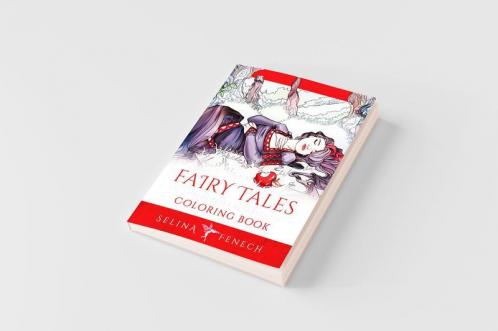 Fairy Tales Princesses and Fables Coloring Book