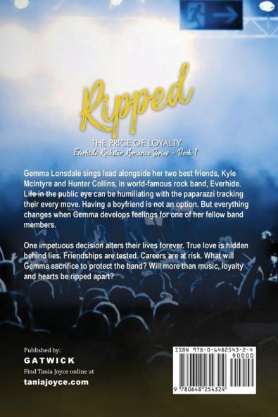 Ripped - The Price of Loyalty: Everhide Rockstar Romance Series: 1