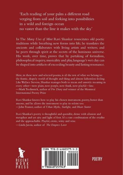 The Many Uses of Mint: New and Selected Poems 1998-2018