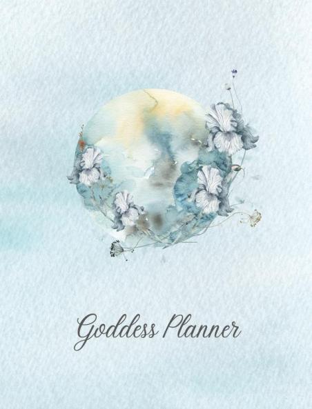 Goddess Planner - Undated Weekly Monthly 8"x 10" with Moon Journal To-Do Lists Self-Care and Habit Tracker: Include To-Do Lists Habit Tracker and Self-Care Check-Lists