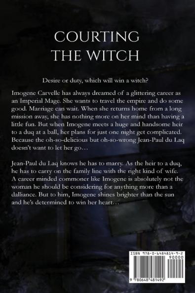 Courting The Witch Large Print Edition: A Four Arts Novella