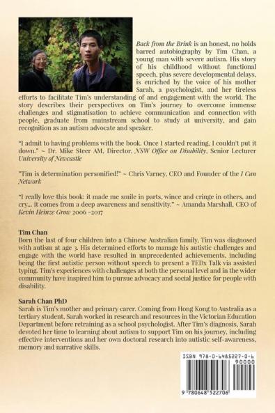 Back From the Brink: Stories of Resilience Reconciliation and Reconnection